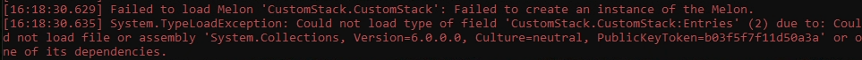 Error on Mono while trying to load IL2PP mod